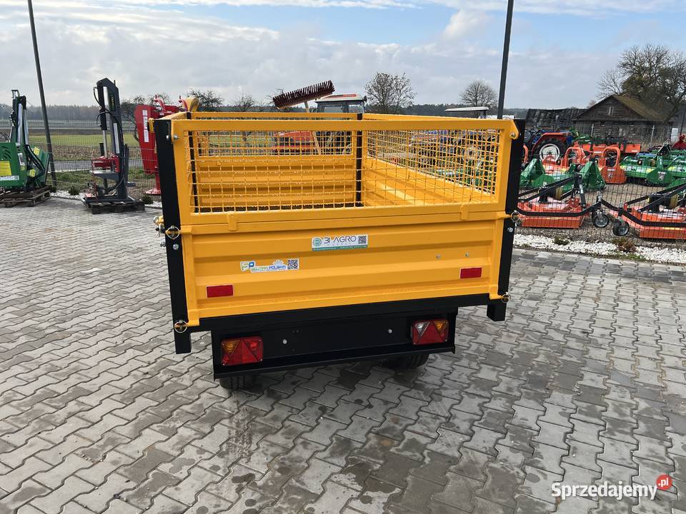 Przyczepka przyczepa DO MINI CIĄGNIKA 152T z lubelskie Lublin