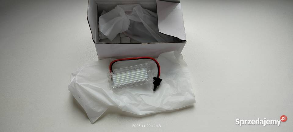 Oświetlenie tablicy rejestracyjnej ford focus