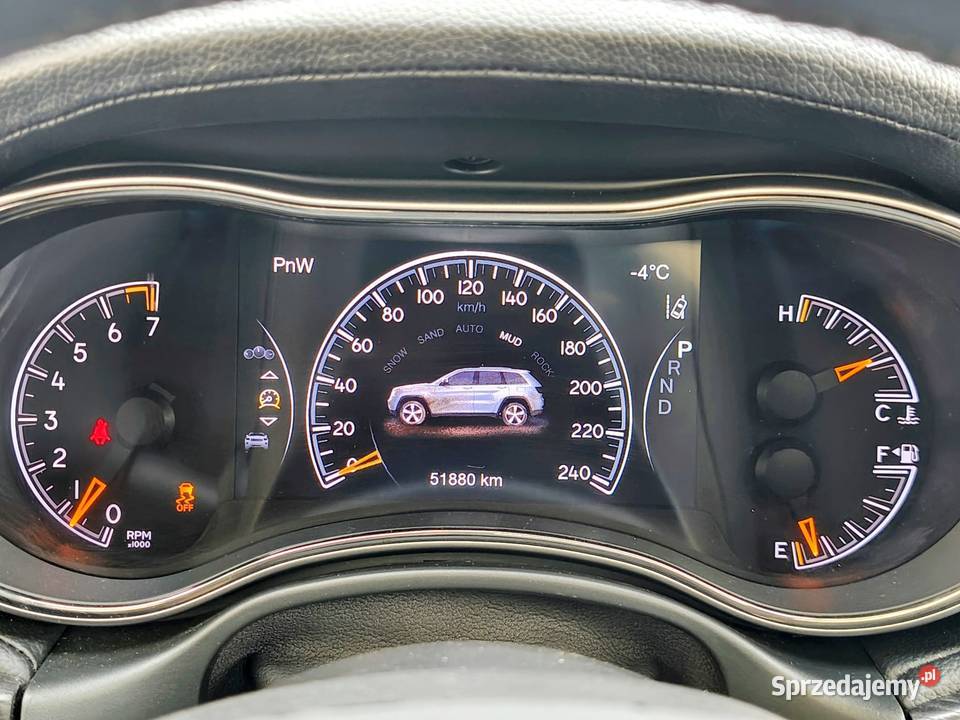 Jeep Grand Cherokee High Altitude wwwmilaauto światła przeciwmgielne Łódź