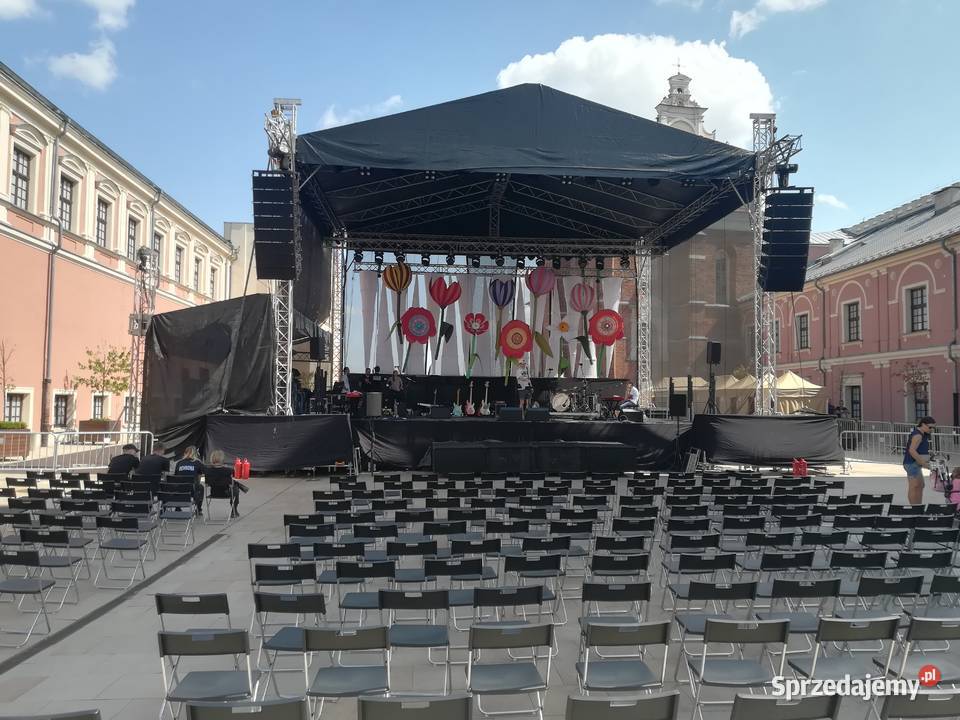 Krzesła składane w Lublinie 2000 czarne miękie