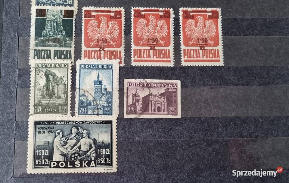 Stare znaczki Polska 2 Zielona Góra
