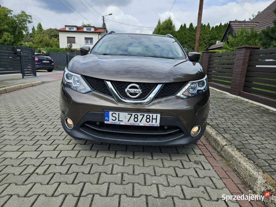 Nissan Qashqai Krajowy Kamery 360 Nawigacja 116KM Ruda Śląska