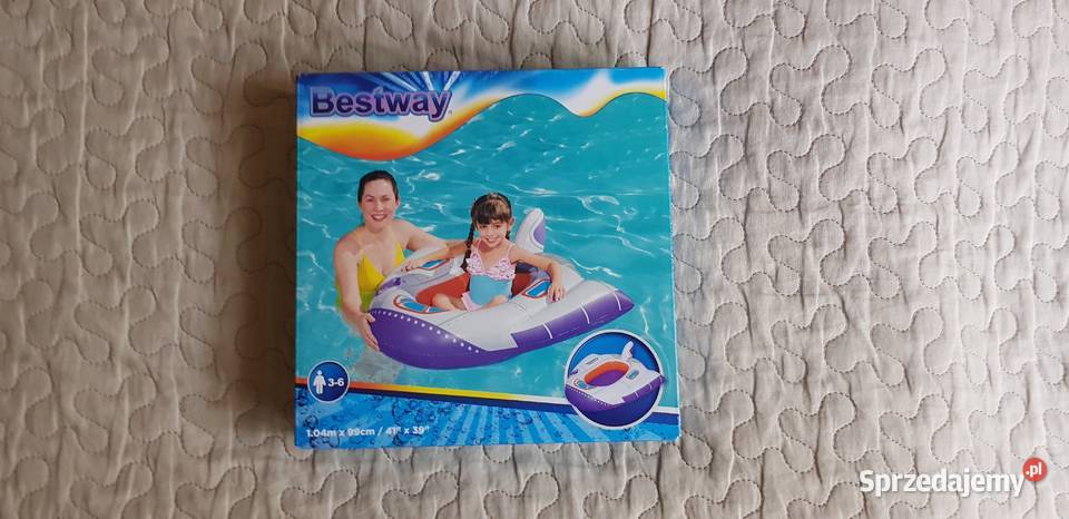 Nowy ponton dmuchany Bestway statek łódka Warszawa
