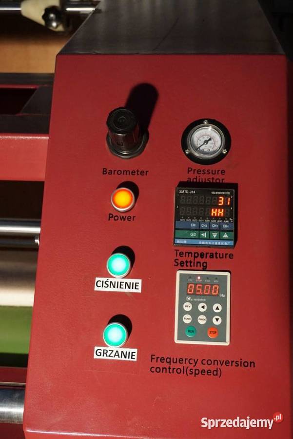 TERMOPRASA ROLOWA PRASA TERMOTRANSFEROWA ROLOWA Łódź