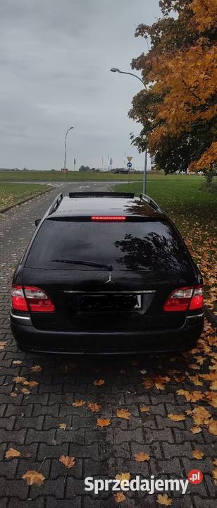 Mercedes E200 18 kompresor LPG 2005r PDC klima szyberdach Środa Śląska
