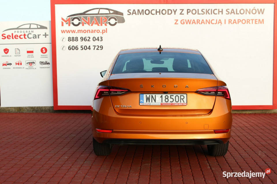 koda Octavia AMBITION 20 TDI Phoenix Orange garażowany Włocławek