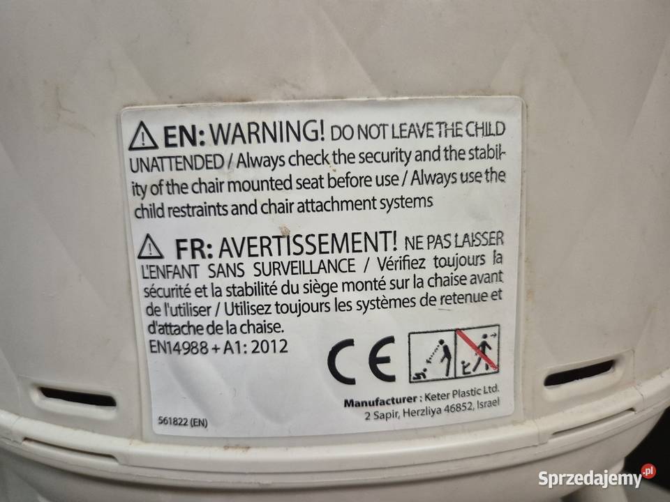Keter krzesełko dziecięce do karmienia Tworzywo Krzesełka do karmienia Marki