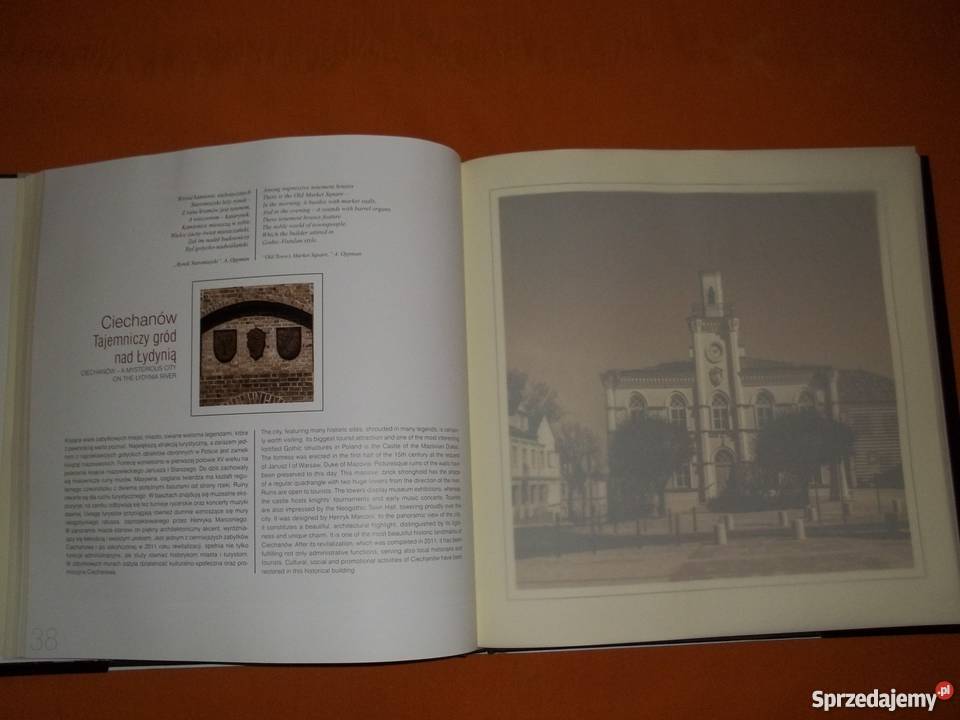 MazowszeMazovia album dwujęzyczny Mapy i przewodniki łódzkie Łódź