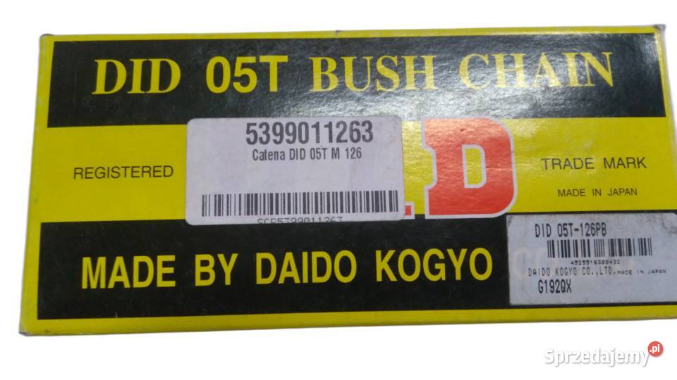 Łańcuch rozrządu DID Did 5399011263 05T długość Bielsk Podlaski