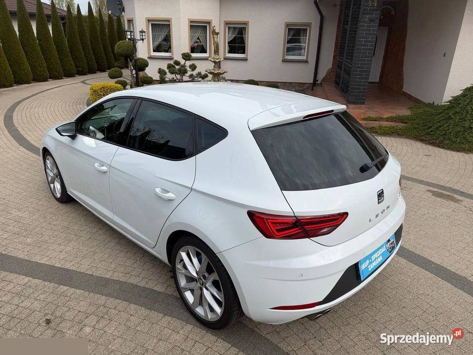 Seat Leon 20 TDI DPF FR 150 2019r Stan manualna wielkopolskie Krotoszyn