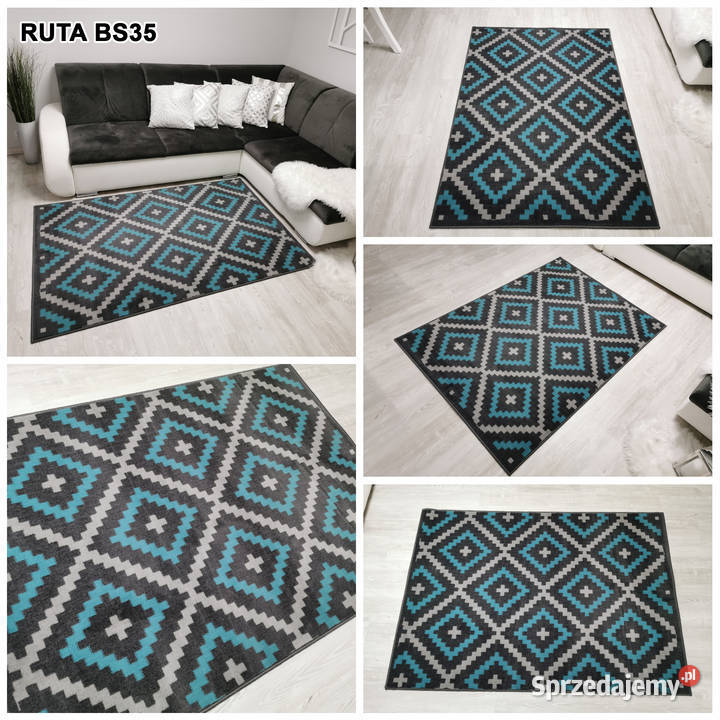 DYWAN 140X200 IDEA RUTA BS35 GĘSTY WŁOS Białystok