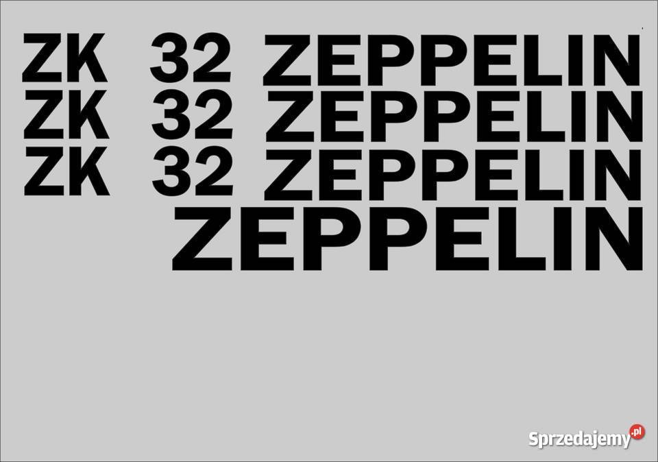 naklejki zeppelin zk 32