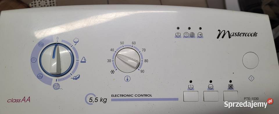 Pralka sprawna Mastercook PTE1030W kujawsko-pomorskie Włocławek
