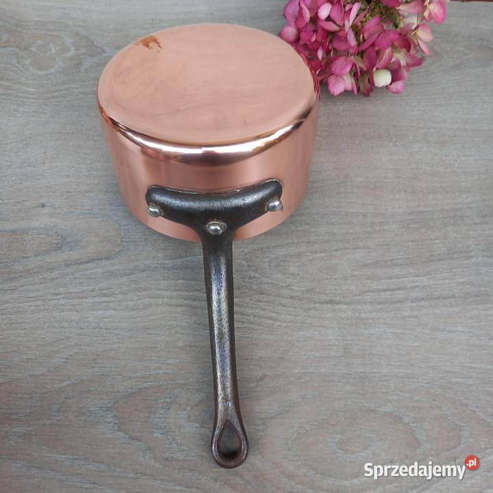 Profesjonalny miedziany rondel poj 18 l grube Warszawa