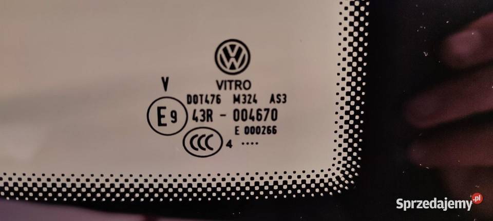 VW TIGUAN ALLSPACE SZYBA KAROSERYJNA PRAWA