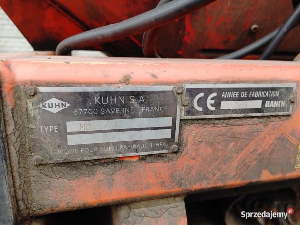 Rozsiewacz Kuhn Rauch MDS 921 Kuhn Benice sprzedam