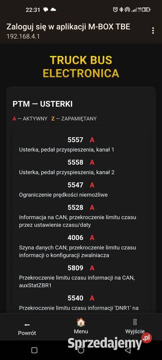 MAN TG 3 TGX TGS TGL TGM Diagnostyka Usterek OBD Kraków