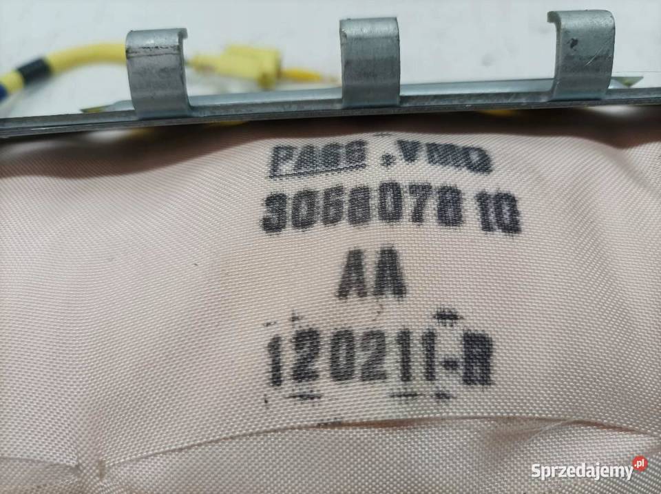 PODUSZKA POWIETRZNA AIRBAG PRAWA PASAŻERA DESKI