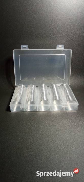 Kapsle na monety 30 mm 100 sztuk sprzedam