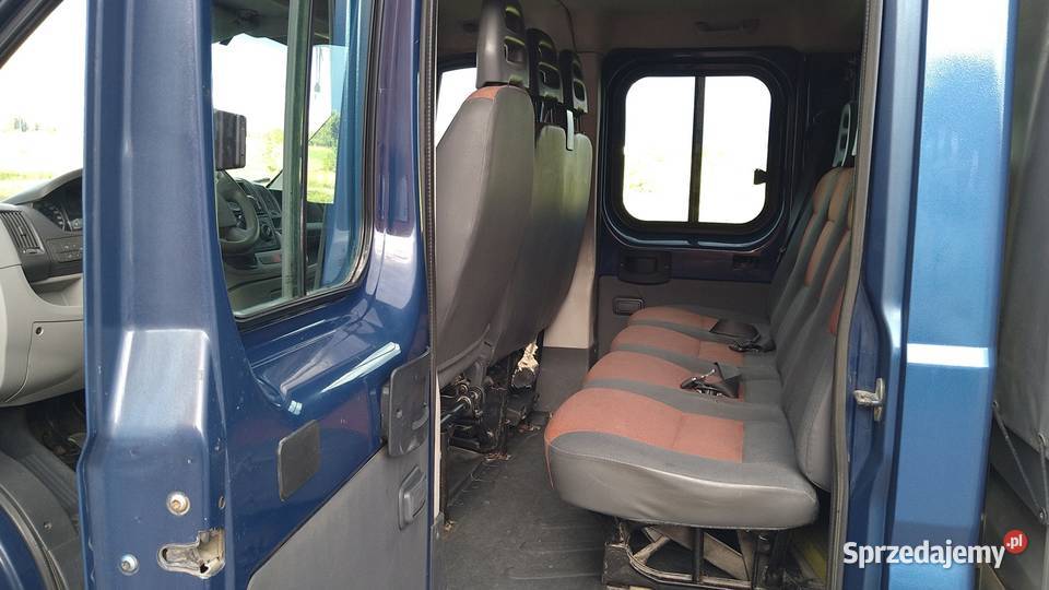 fiat ducato skrzynia doka plandeka 2007r Szczecin
