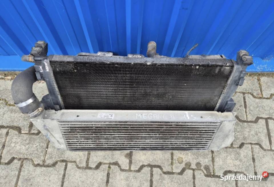 CHŁODNICA WODY WENTYLATOR INTERCOOLER RENAULT Działoszyce