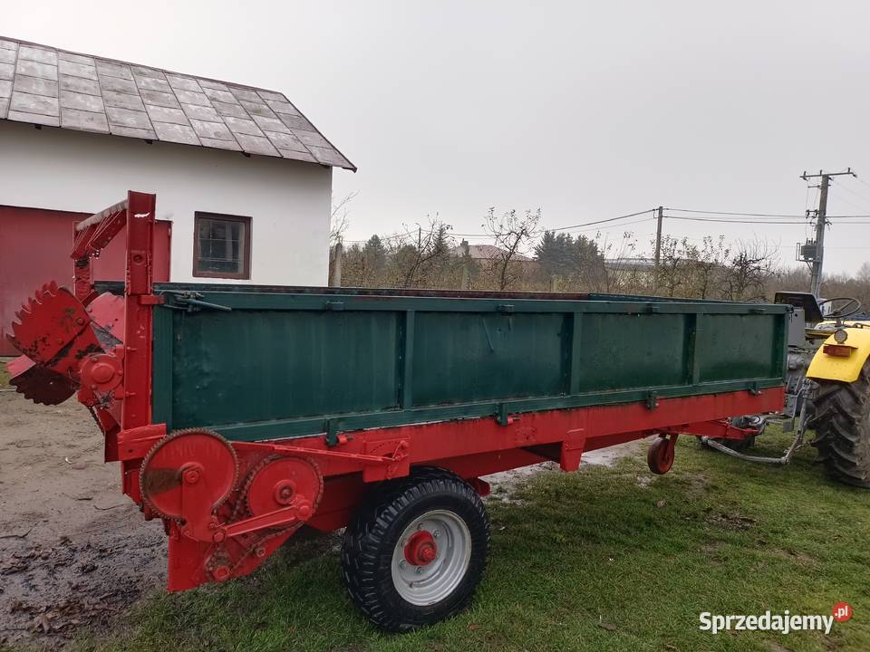 Sprzedam rozrzutnik obornika jednoosiowy Machnatka