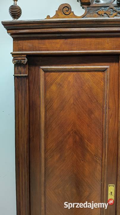 szafa stara eklektyczna drewniana mieszczańska Radomsko