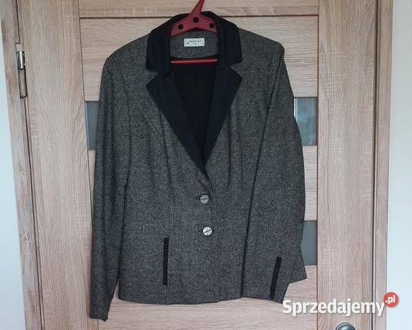 Marynarkażakiet melanż wełna 40 stan idealny Warszawa