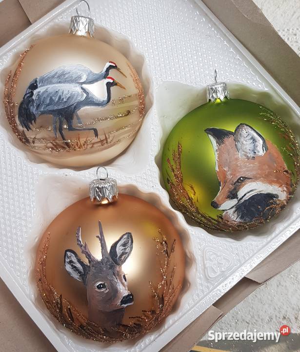 Bombki myśliwskie bańki łowieckie PREZENT Boże Narodzenie Warszawa