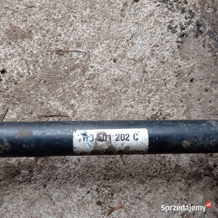 VW T5 19 25 TDI 4X4 PÓŁOŚ PRAWA TYŁ 7H0501202C zachodniopomorskie Kamień Pomorski sprzedam