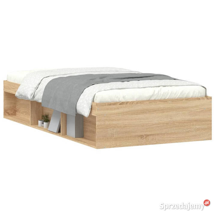 Rama łóżka dąb sonoma 90x200 WM3203826 203cm Warszawa sprzedam
