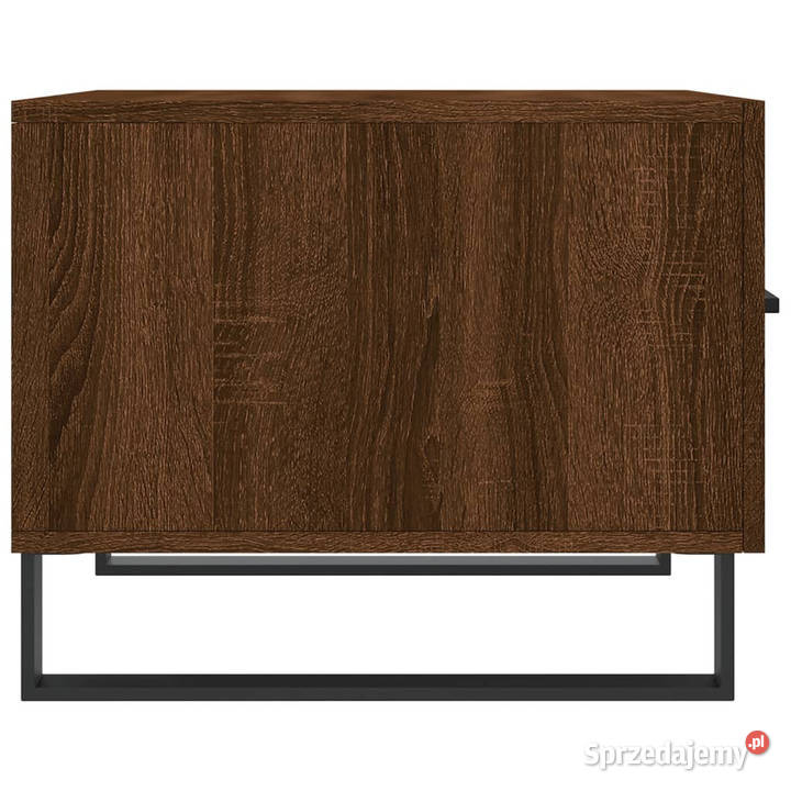 Stolik kawowy brązowy dąb 50x50x40 WM829458 Warszawa