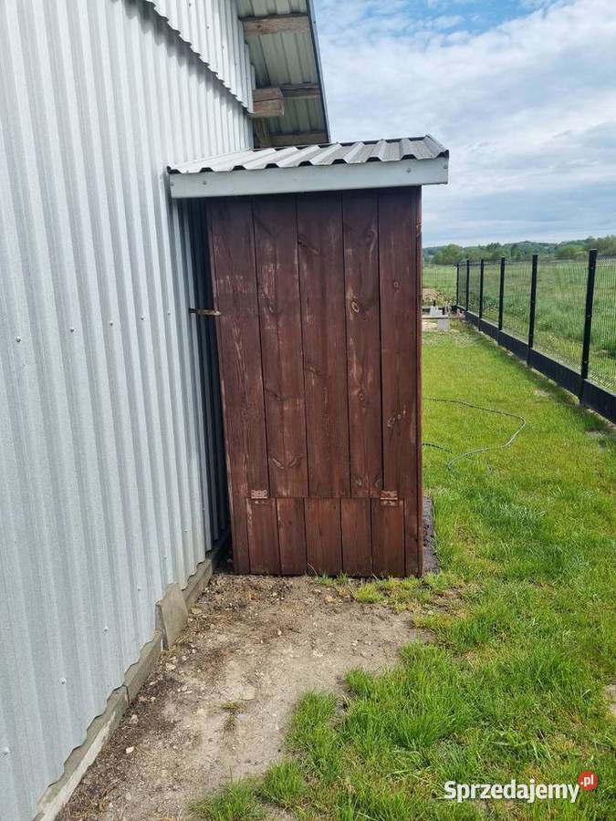 Wychodek WC sławojka budowlana Tomaszów Lubelski