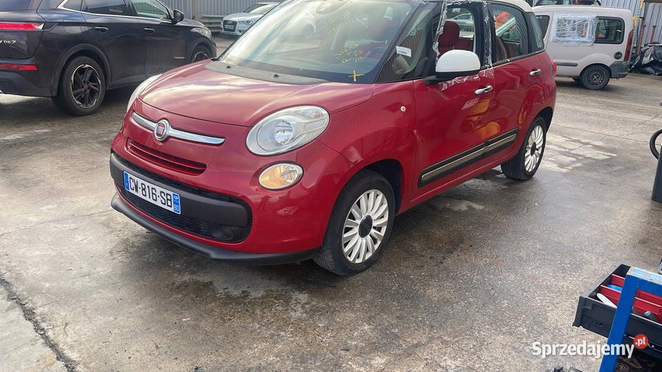 FIAT 500L MASKA ZDERZAK PRZÓD LAMPY CHŁODNICE Barwałd Dolny