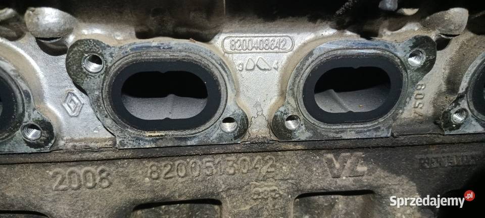 Głowica 8200408642 25 Renault g9u Naklik