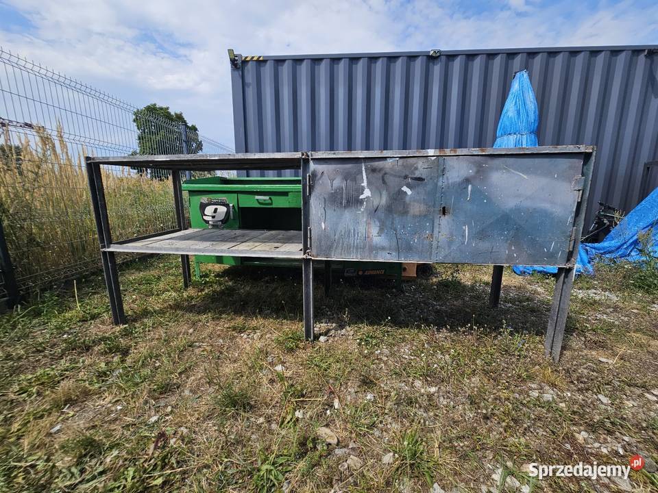 Stół warsztatowy falbanek 250 x 105 x 72 Ciężki Jelcz-Laskowice
