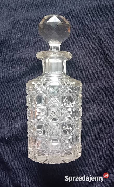 Kryształowy flakon do perfum Baccarat ostatnie wielkopolskie Koźminek