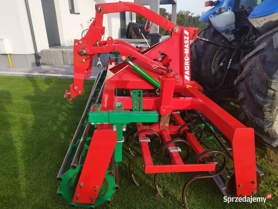 Agregat uprawowo siewny Agro Masz 3m 2019 Łowicz sprzedam