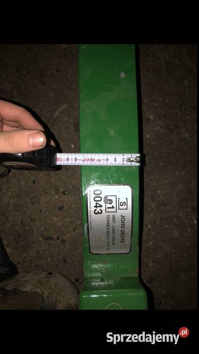 Zaczep R297782 Johndeere seria 8000 001020308R Leszno