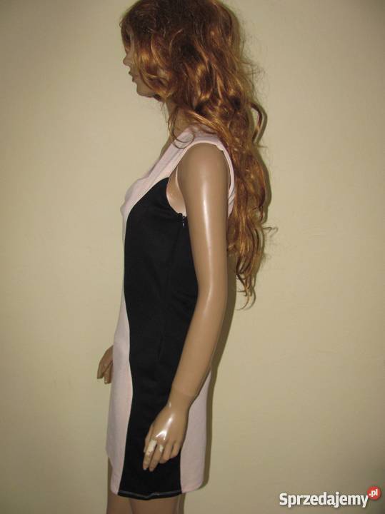 Sukienka lipsy london Panel Bodycon Dress nude Rozmiar 38(M) Zamość
