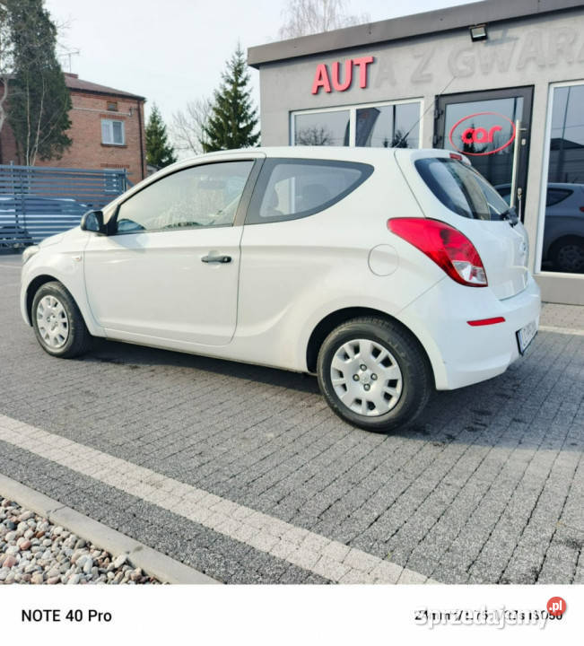 Hyundai i20 Zadbany Sprowadzony Zarejestrowany I biały Chełm sprzedam