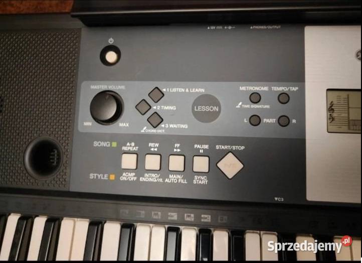 Yamaha organy keyboard YPT230 Zielęcice