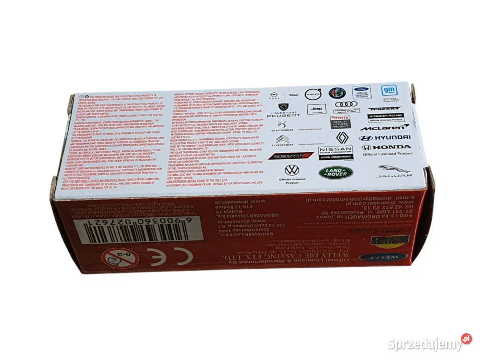 Zabawka model samochodu metalowy Skoda Octavia 3 lata+ Cieszyn sprzedam