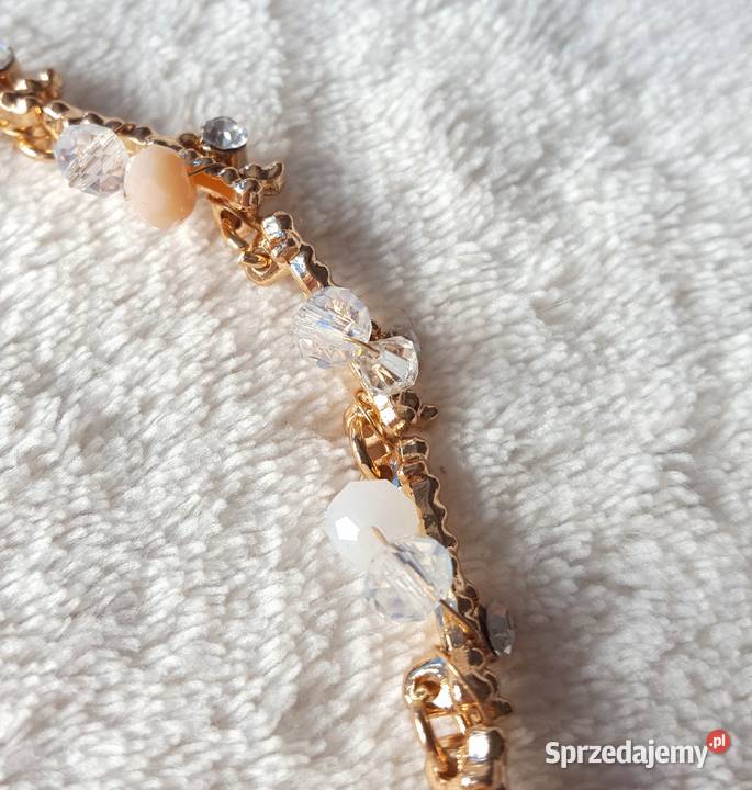 Korona tiara opaska naszyjnik kolczyki komplet Szczecin