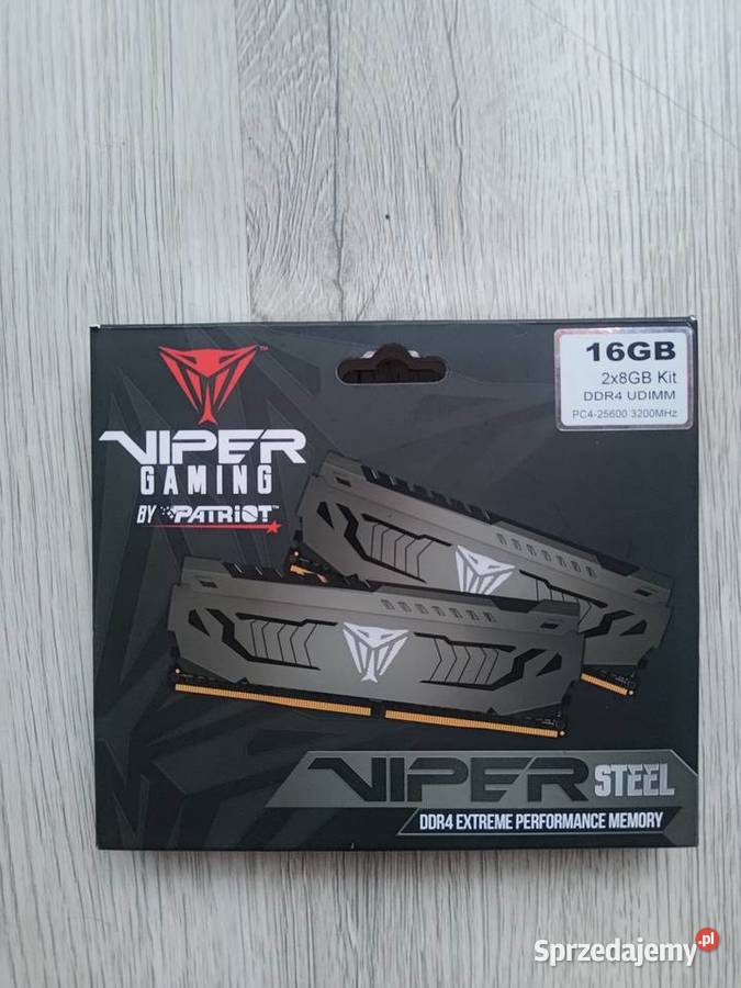 Pamięć RAM PATRIOT Viper Steel 16GB 2x8GB DDR4 małopolskie Kraków
