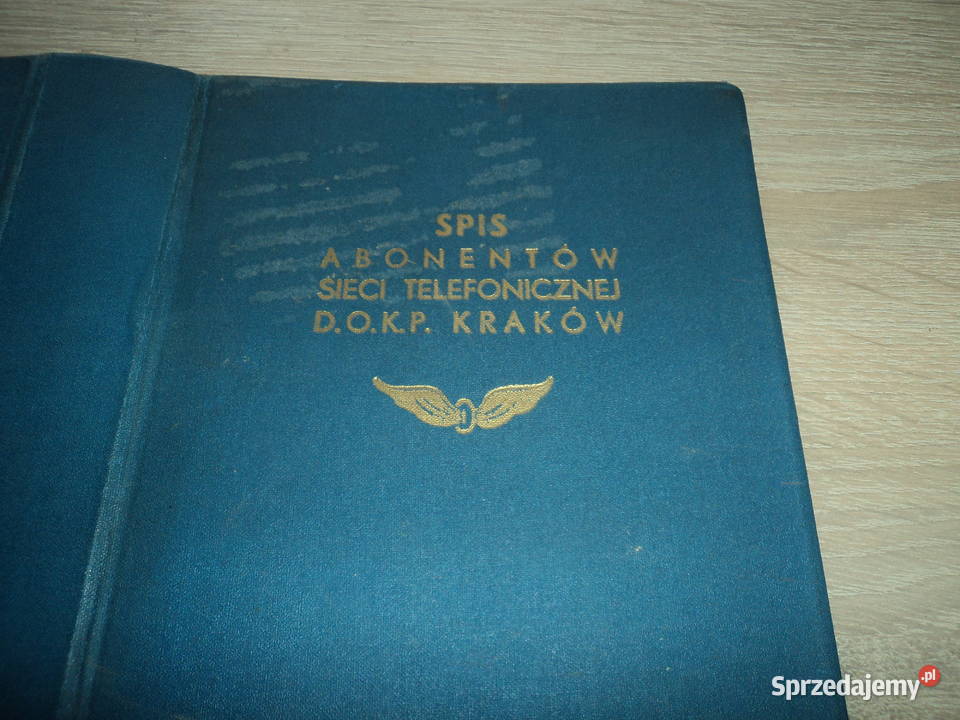 DOKP Kraków PRL aktówka spis Nowy Sącz