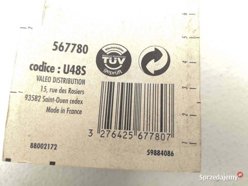 PIÓRO WYCIERACZKI PRZÓD 480MM FIAT FORD OPEL Pióra wycieraczek sprzedam