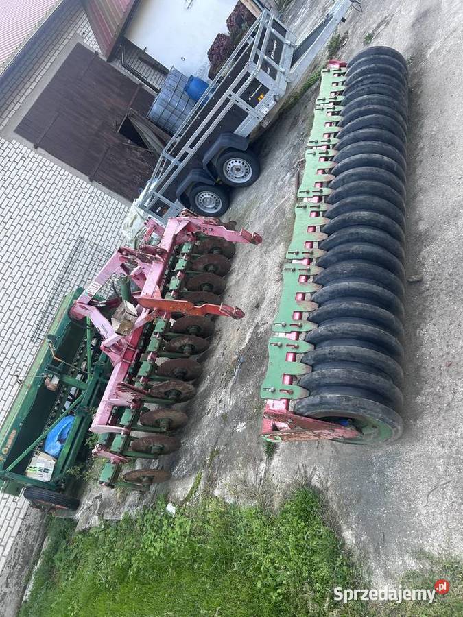 Agregat talerzowy Unia Ares 3 m wał gumowy Zambrów sprzedam