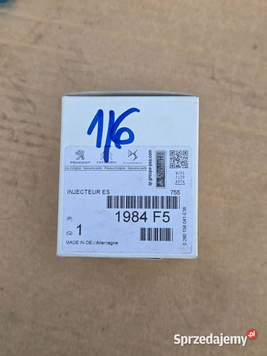 Wtrysk wtryskiwacz PSA Peugeot 407 30 V6 1984F5 dolnośląskie