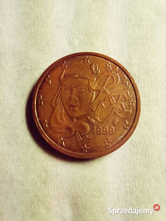 Francja 2 Euro Cent 1999 Paris Ząbki